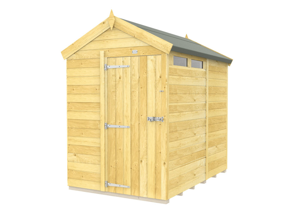 5ft x 7ft Apex Security Shed