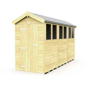 4ft x 12ft Apex Shed – Long and Narrow Storage Shed