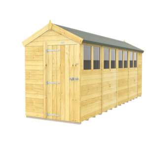 5ft x 18ft Apex Shed with pressure-treated timber