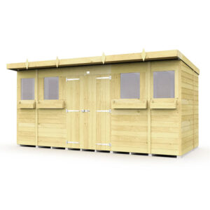 14ft x 6ft Pent Summer Shed