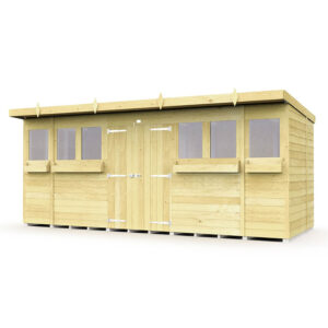 16ft x 6ft Pent Summer Shed