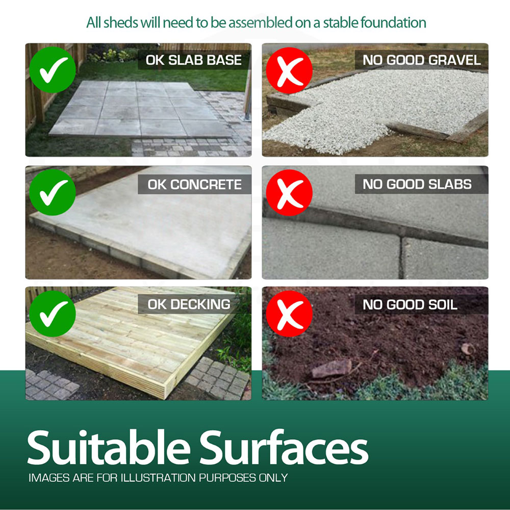 20ft x 4ft Pent Summer House - Image 7