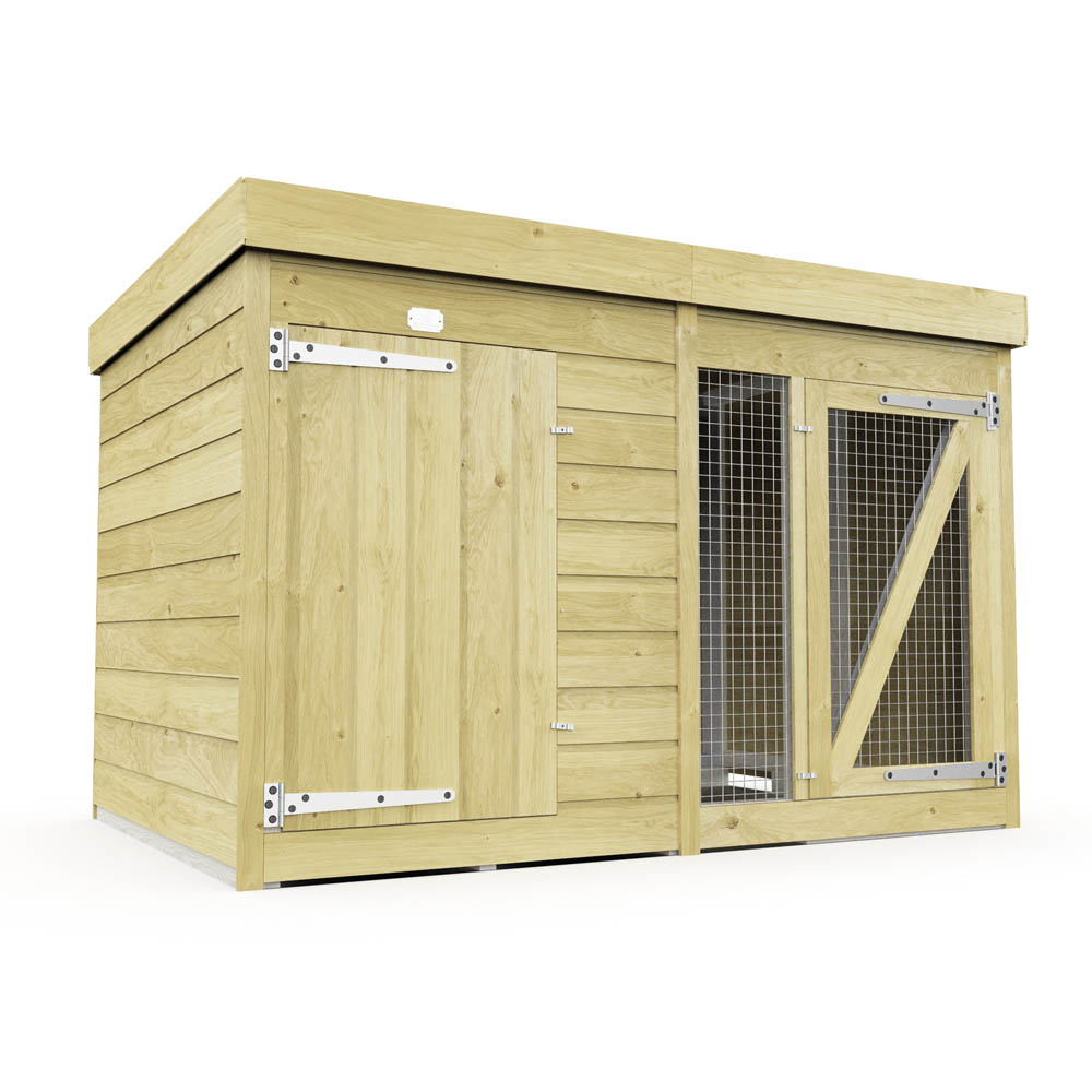 6ft x 4ft Dog Kennel and Run - Image 7