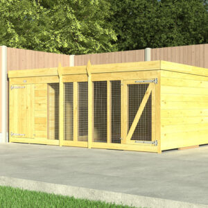 8ft x 4ft Dog Kennel and Run