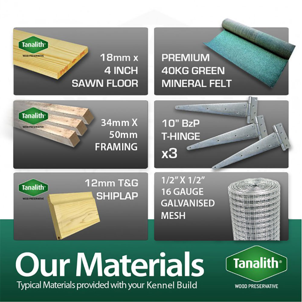 14ft x 6ft Dog Kennel and Run - Image 6