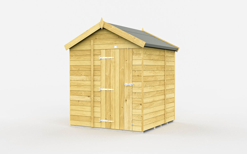 6ft x 7ft Apex Shed - Image 2