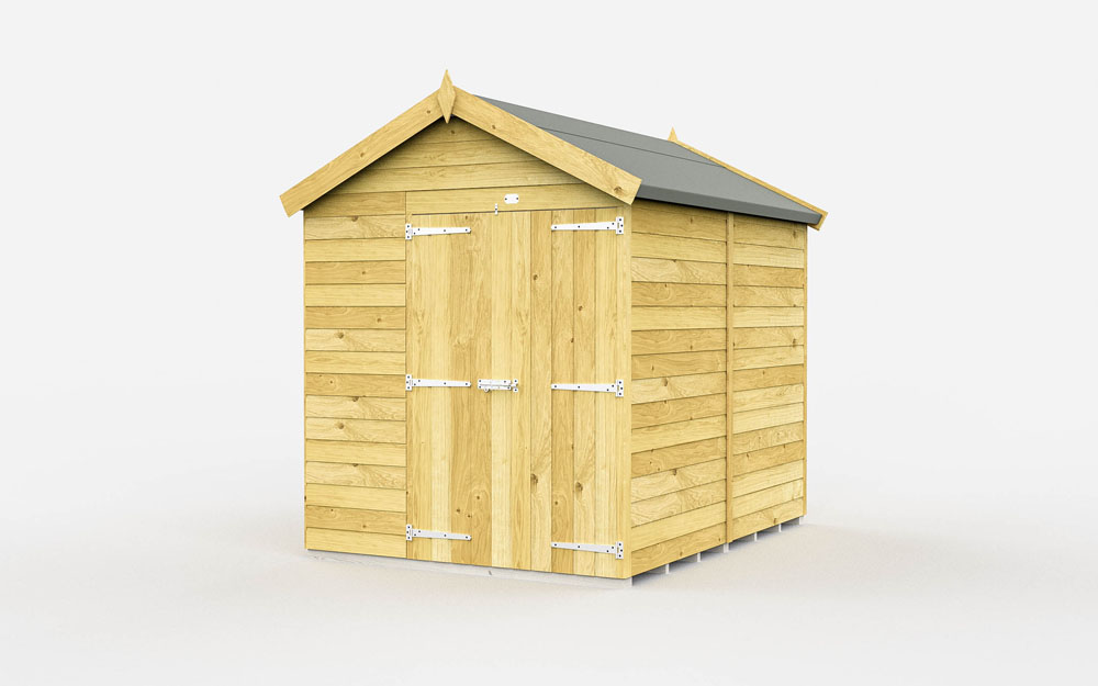 6ft x 7ft Apex Shed - Image 3