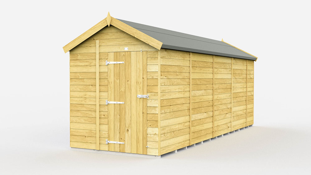 7ft x 17ft Apex Shed - Image 2