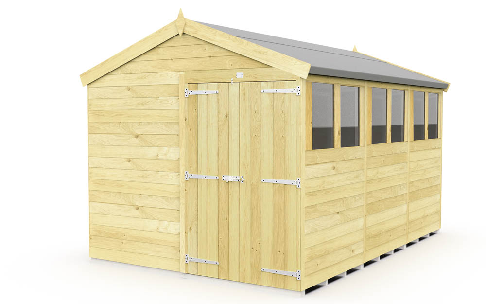 8ft x 12ft Apex Shed - Image 4