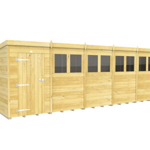 20ft x 5ft Pent Shed