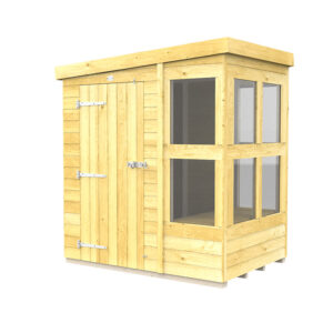 6ft x 4ft Pent Potting Shed