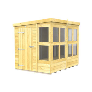 8ft x 6ft Pent Potting Shed
