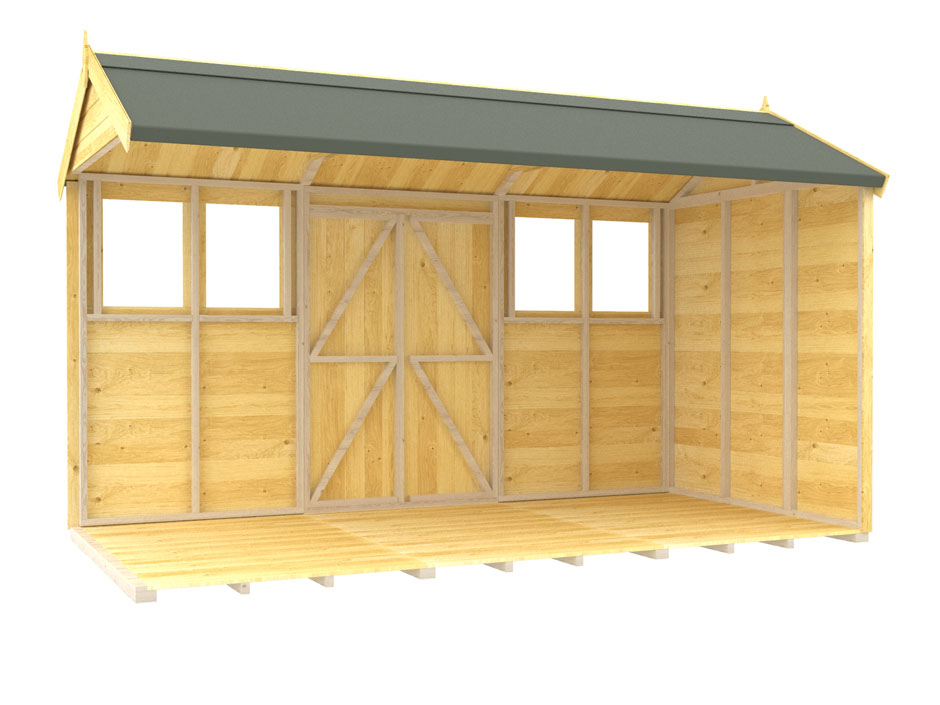 8ft x 12ft Apex Summer Shed - Image 3