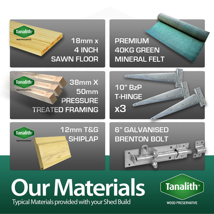 8ft x 12ft Apex Summer Shed - Image 7