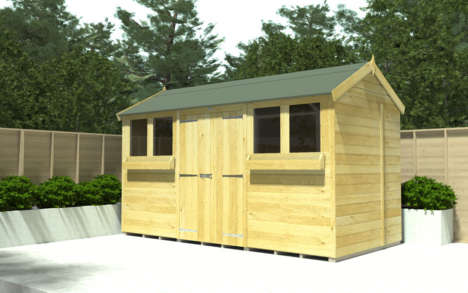 8ft x 12ft Apex Summer Shed - Image 9