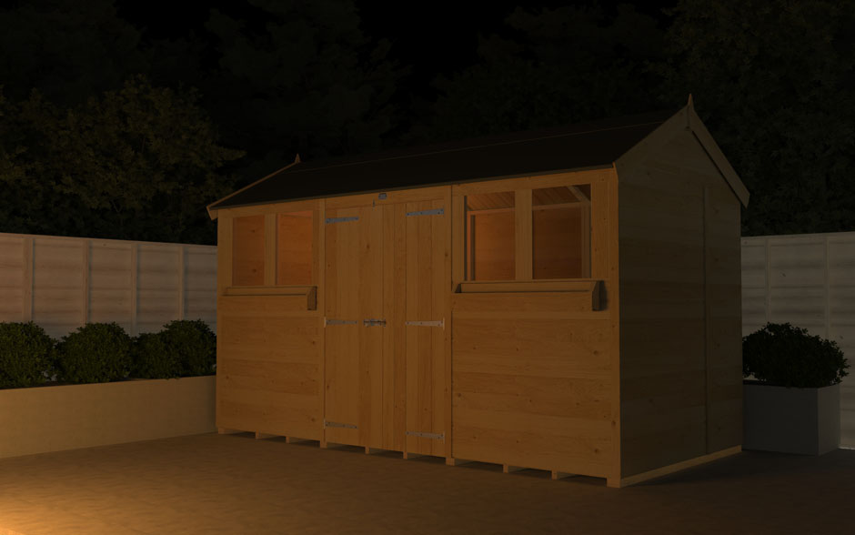 8ft x 12ft Apex Summer Shed - Image 10