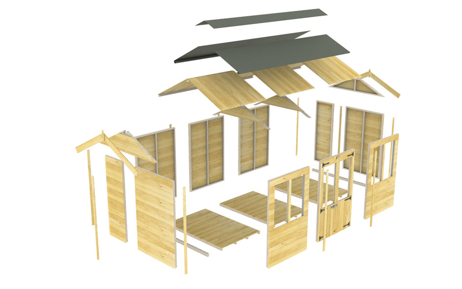 8ft x 14ft Apex Summer House - Image 4