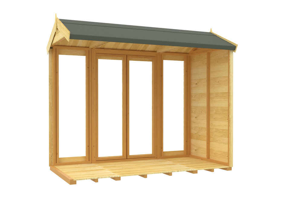 4ft x 8ft Apex Summer House (Full Height Window) - Image 3