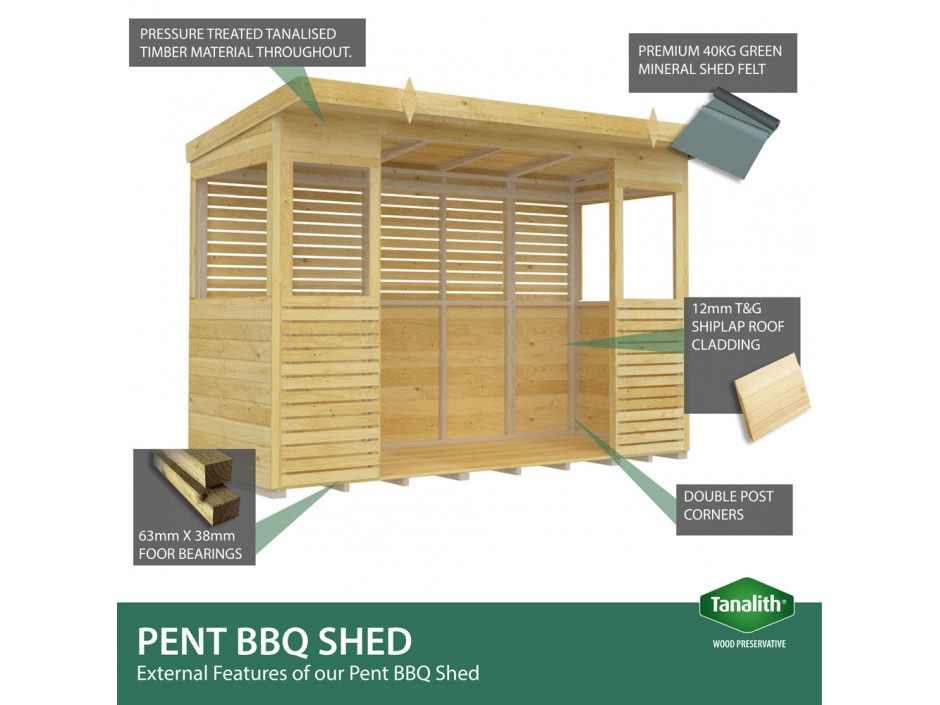 12ft x 8ft BBQ/Outdoor Kitchen - Image 5