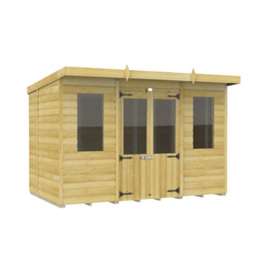 10ft x 6ft Pent Summer House Loglap